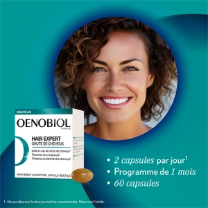 Oenobiol Hair Expert Caps Chute De Cheveux 2pots/60