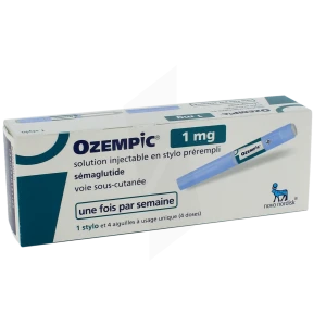 Ozempic 1 Mg, Solution Injectable En Stylo Prérempli