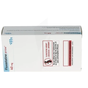 Fluvastatine Arrow 40 Mg, Gélule