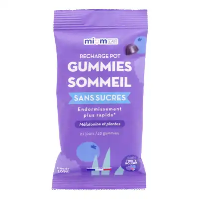 Mium Lab Sommeil Gummies Sans Sucre Sachet/42 à Saint-Etienne