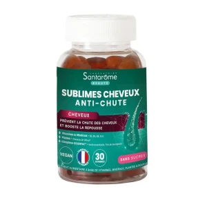 Santarome Bio Gummies Gomme Sublimes Cheveux Anti-chute Pot/30