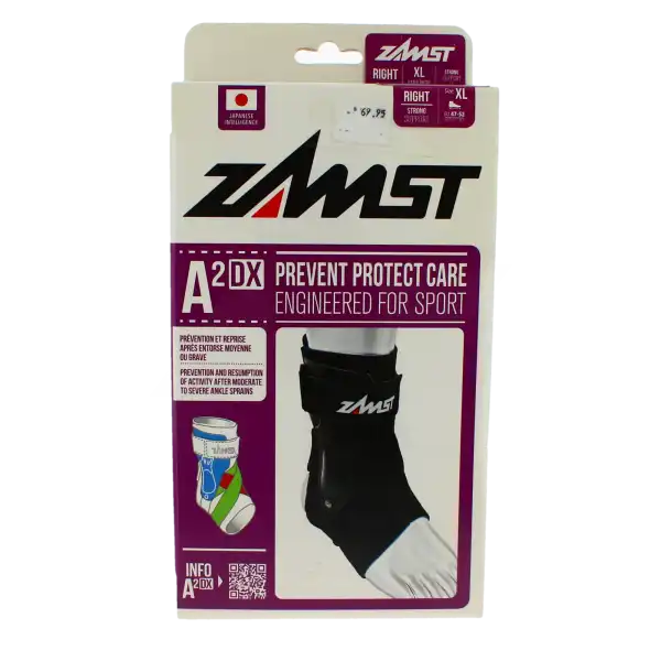 Zamst A2-dx Chevillère Droite Xl
