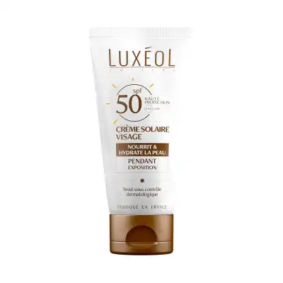 Luxéol Solaire Spf50 Crème Visage T/50ml à Capdenac