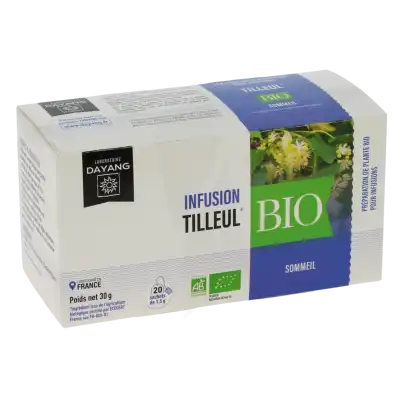 Dayang Tilleul Bio 20 Infusettes à CANEJAN