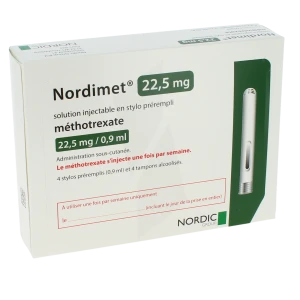 Nordimet 22,5 Mg, Solution Injectable En Stylo Prérempli