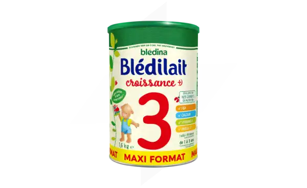Blédina Blédilait Croissance+ Lait En Poudre B/1,6kg