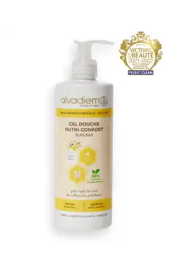 Alvadiem Gel Douche Nutri-confort Surgras à La Gelée Royale Bio Fl Pompe/400ml à UGINE