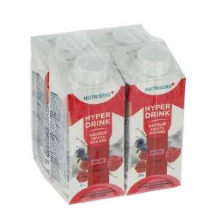 Nutrisens Hyperdrink 2kcal Nutriment Fruits Rouges 4briques/200ml