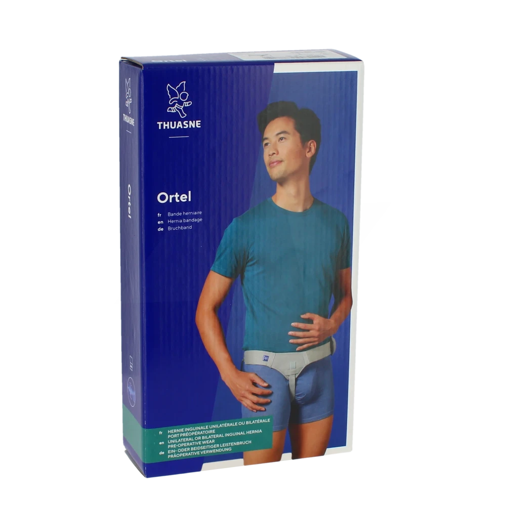 Thuasne Ortel Bandage Herniaire Unilatéral - Gris T2