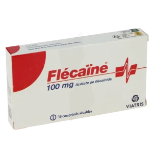 Flecaine 100 Mg, Comprimé Sécable