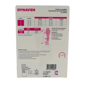 Sigvaris Dynaven Transparent Collant Confort Classe 2 Noir Normal M