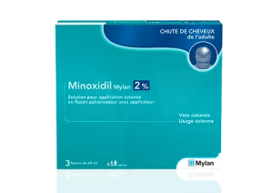 Minoxidil Mylan 2 %, Solution Pour Application Cutanée
