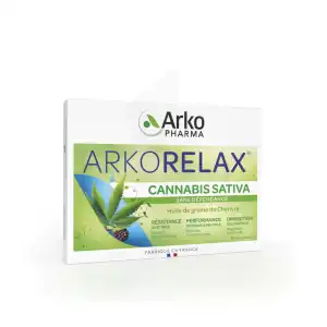 Arkorelax Cannabis Sativa Cpr B/30 à JOUE-LES-TOURS