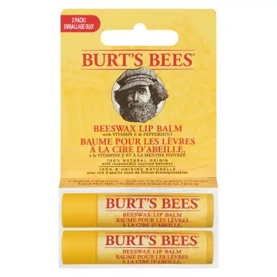 Burt's Bees NEW COFFRET DUO BAUME POUR LES LÈVRES À LA CIRE D’ABEILLE