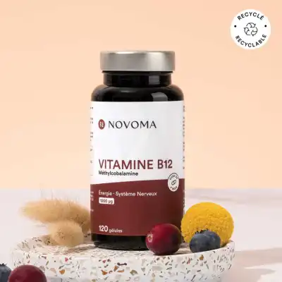 Novoma Vitamine B12 Gélules B/120 à BORDEAUX