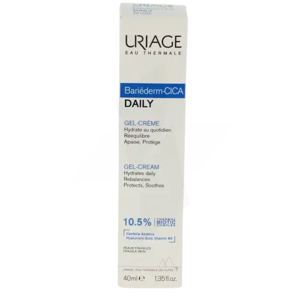 Uriage Bariéderm-cica Daily Gel Crème T/40ml