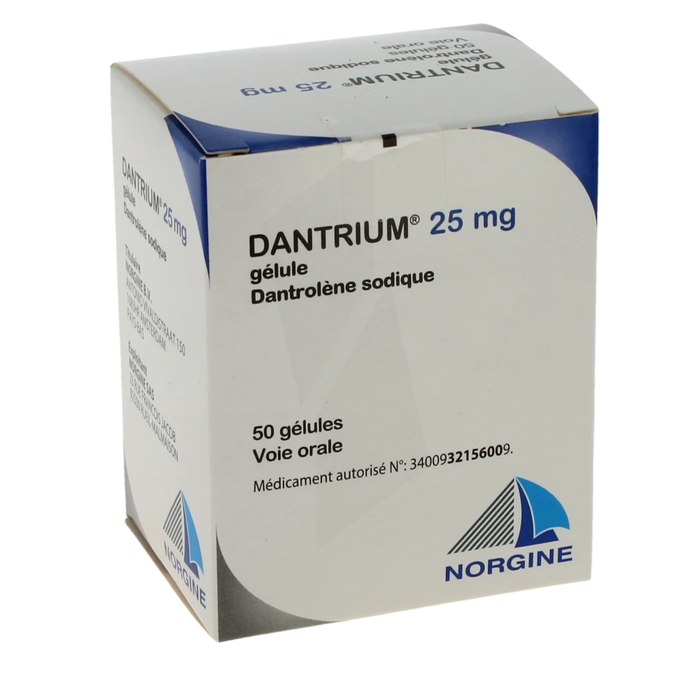 Dantrium 25 Mg, Gélule