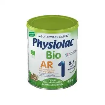 Physiolac Bio Ar 1er âge Lait En Poudre Boîte De 800 G à Apt