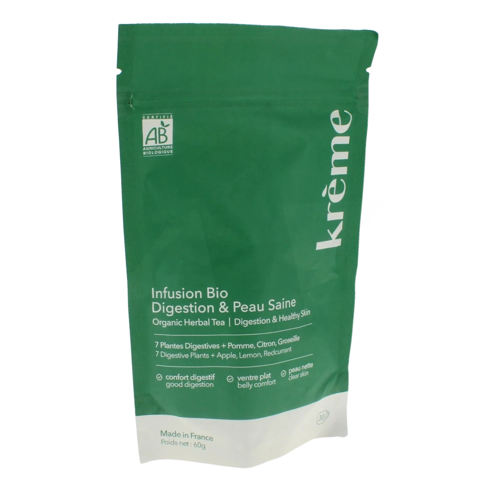 Kreme Tisane Infusion Bio Digestion Peau Saine Sachet/60g