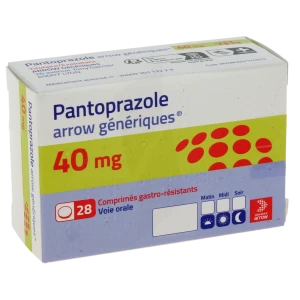 Pantoprazole Arrow Generiques 40 Mg, Comprimé Gastro-résistant