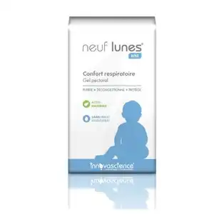Neuf Lunes Bébé Gel Pectoral Confort Respiratoire 50ml à SEYNOD