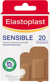 Elastoplast Sensitive Pansements Peau Sensible Métisse 2 Formats B/20 à QUETIGNY
