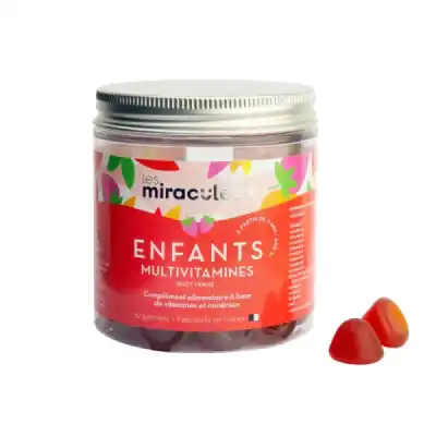 Miumlab Gummies Enfants Multivitamines Fraise Gommes B/42 à Saint-Etienne