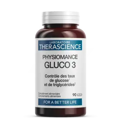 Therascience Physiomance Gluco 3 Comprimés B/90 à Ménilles