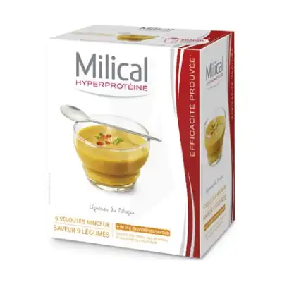 Milical Veloute Hyperproteine 9 Legumes, Sachet, Boîte 6 à Mérignac