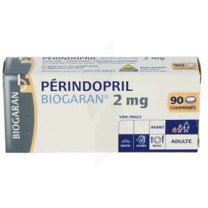 Perindopril Biogaran 2 Mg, Comprimé