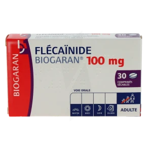 Flecainide Biogaran 100 Mg, Comprimé Sécable