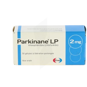 Parkinane Lp 2 Mg, Gélule à Libération Prolongée