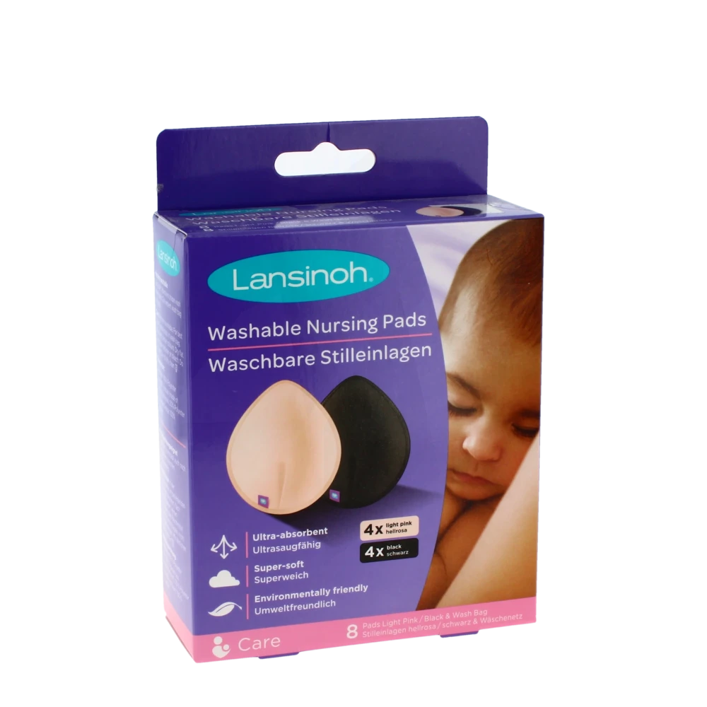 Lansinoh Coussinet Lavable D'allaitement B/8