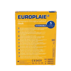 Euromedis Pans Stérile Avec Compresse 5x7,2cm B/5