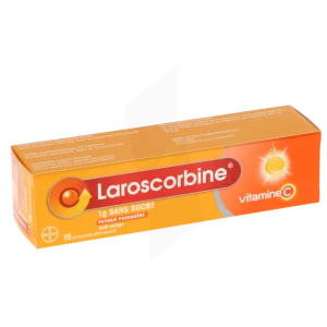 Laroscorbine Sans Sucre 1 G, Comprimé Effervescent