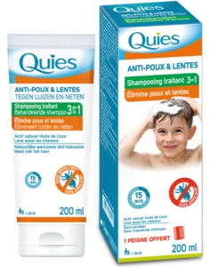 Quies Anti-poux & Lentes Shampooing 200ml
