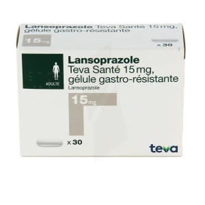 Lansoprazole Teva Sante 15 Mg, Gélule Gastro-résistante