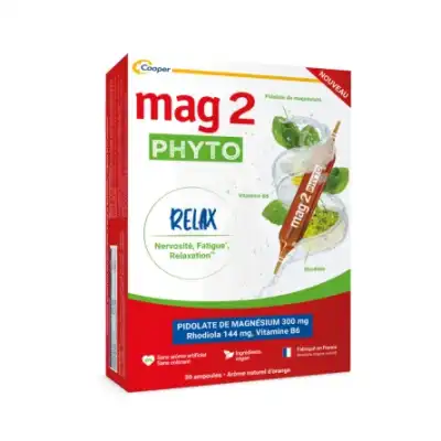 Mag 2 Phyto Relax Solution Buvable 15 Ampoules à Ajaccio
