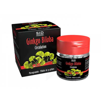 Sid Nutrition Phytoclassics Gingko Biloba Gélules B/30 à Agen