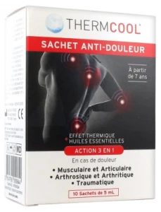 Thermcool Gel Anti-douleur 10 Sachets/5ml