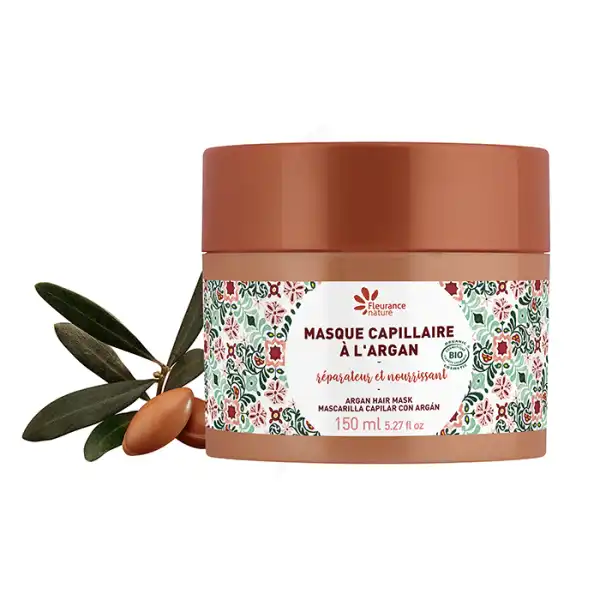 Fleurance Nature Masque Capillaire à L'argan Pot/150ml