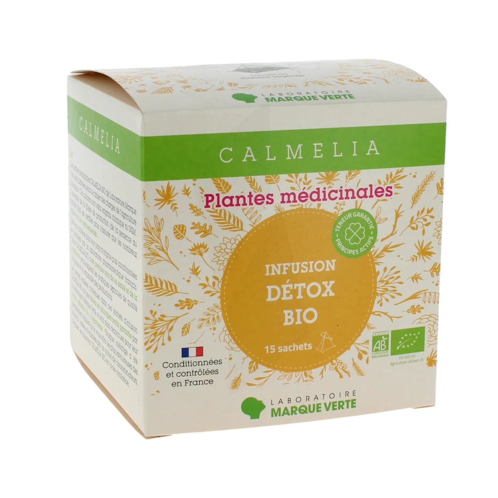 Calmelia Tis Infusion Détox Bio 15sach
