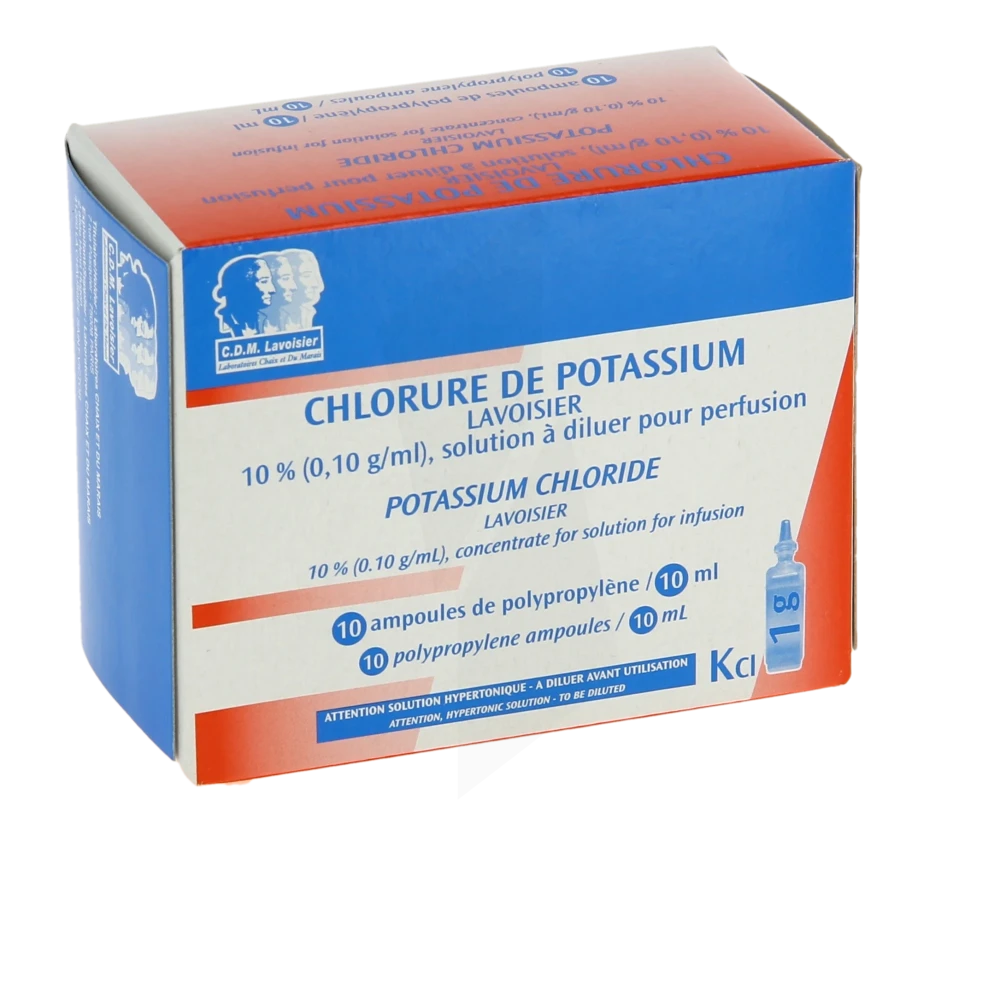 Lavoisier Chlorure de Sodium Hypertonique 10 Ampoules