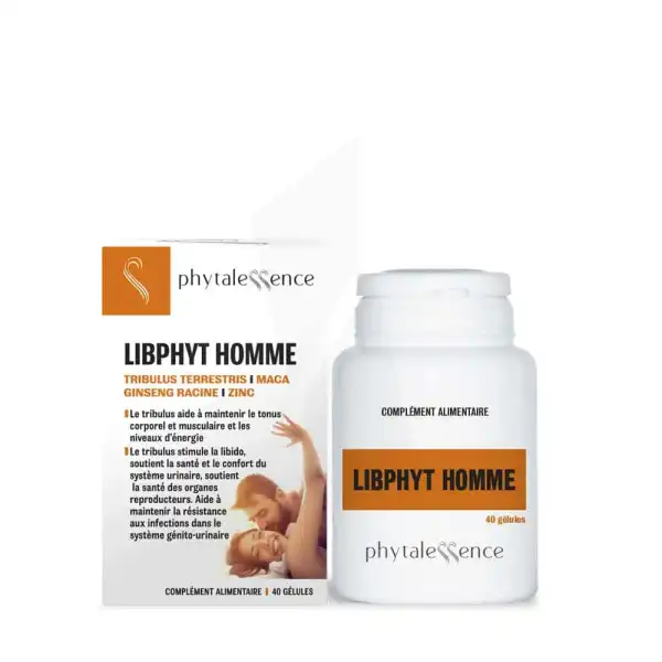 Phytalessence Spécifique Libphyt Homme 40 Gélules