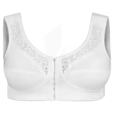 Thuasne Contura Belle Galant Soutien-gorge Agrafe Devant Sans Poche Blanc Taille 100c à LA CRAU