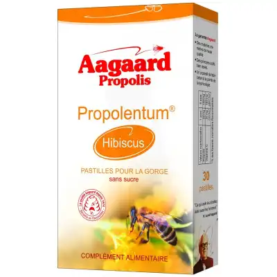 Aagaard Propolentum Past Hibiscus B/30 à SAINT-PRYVÉ-SAINT-MESMIN