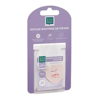 Marque Conseil Patch Boutons De Fièvre Boîte De 15 à PORT-SAINT-PERE