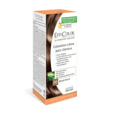 Efficolor Kit Coloration Naturelle Crème Blond Foncé N°06 à Aubervilliers
