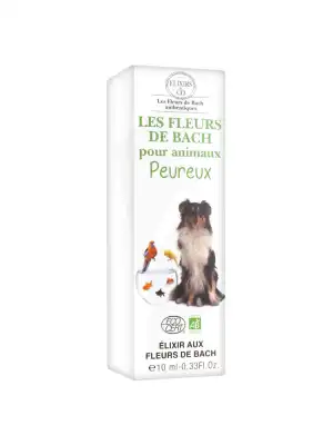 Elixirs & Co Les Fleurs De Bach Pour Animaux Peureux 10ml à Poitiers
