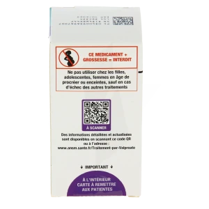 Valproate De Sodium Viatris L.p. 500 Mg, Comprimé Pelliculé Sécable à Libération Prolongée